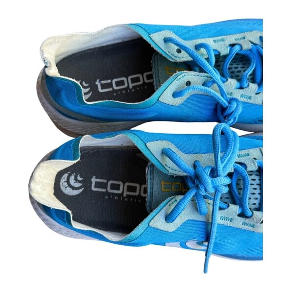 Topo Athletic Women's W-Cyclone Sky/Gold Running Shoes.Size 8 US - Picture 7 of 14
